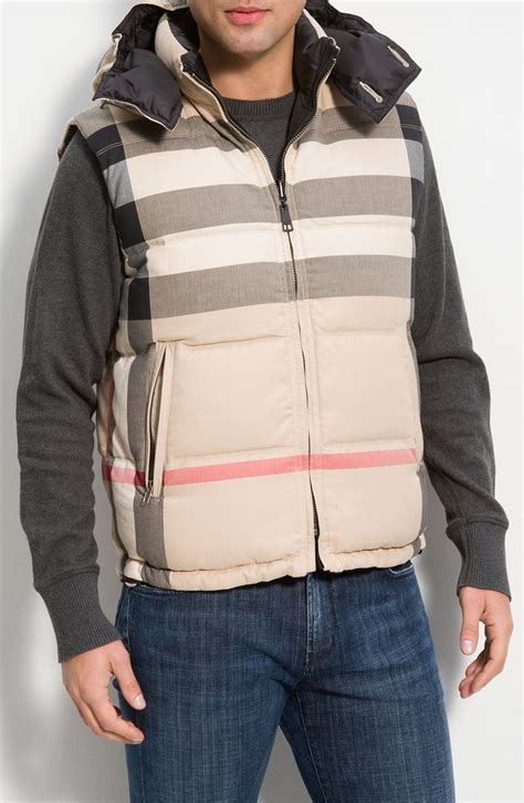 burberry vest|burberry vest quilted navy.